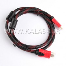 کابل 1.5 متر HDMI مارک CL سرطلایی / جنس کنف و بسیار مقاوم / تمام مس واقعی / دارای شیلد و نویزگیر / تک پک شرکتی / فروش ویژه گارانتی 6 ماه